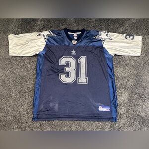 Dallas Cowboys Jersey Men’s Size 2XL Rickey Williams Reebok On Field NFL #31